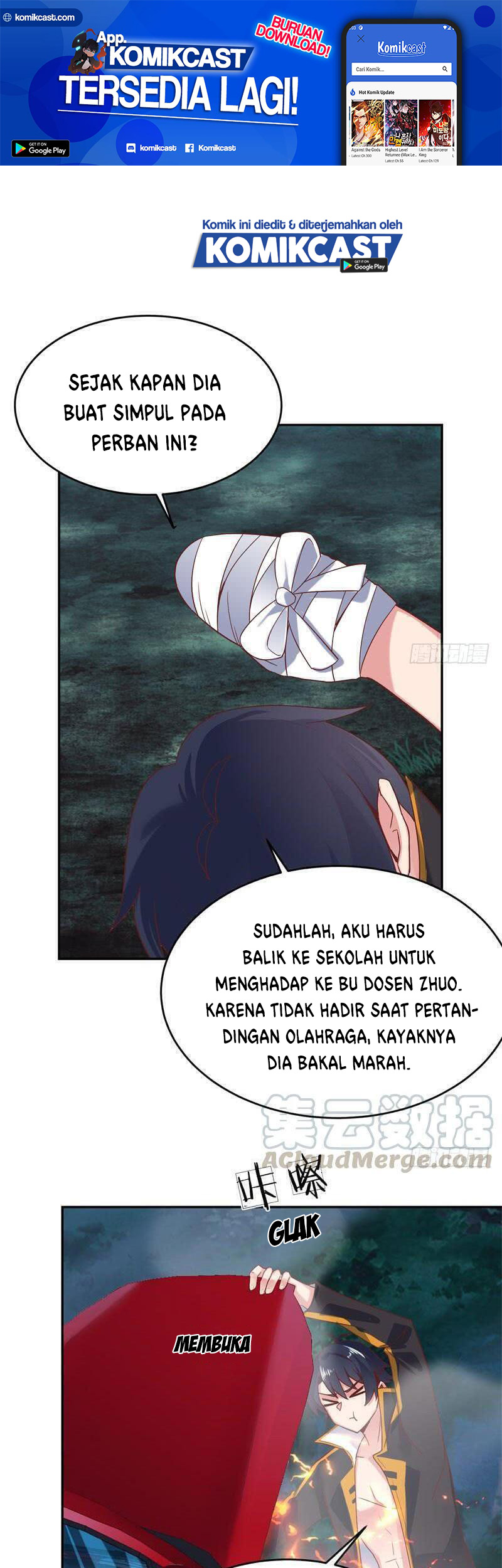 Carrying The Goddess Along Chapter 43 Bahasa Indonesia